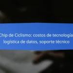 Chip de Ciclismo: resistencia, datos de velocidad, análisis de rendimiento